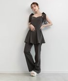 【ランダ/RANDA】のミニワンピース フレアパンツセットアップ GRAY|ID: prp329100004649663 ipo3291000000033586066