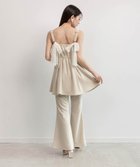 【ランダ/RANDA】のミニワンピース フレアパンツセットアップ CREAM|ID: prp329100004649663 ipo3291000000033586067