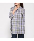 【クロコダイル/CROCODILE】の丸襟 チェック柄 チュニック 人気、トレンドファッション・服の通販 founy(ファニー) ファッション Fashion レディースファッション Fashion for Women トップス・カットソー Cut & Sew Tops オレンジ Orange チェック Check, Plaid, Tartan チュニック Tunic, Long Top リラックス Relax, Relaxed Fit thumbnail ブルー|ID: prp329100004649672 ipo3291000000033586278