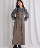 【ミスティ ウーマン/mysty woman】のトレンチライクキャミワンピース 人気、トレンドファッション・服の通販 founy(ファニー) ファッション Fashion レディースファッション Fashion for Women ワンピース Dresses キャミソールワンピース Camisole Dresses おすすめ Recommended / Our Picks インナー Innerwear キャミワンピース Cami Dress, Slip Dress クラシカル Classical, Vintage-Inspired ジャケット Jacket, Outerwear セットアップ Set-Up, Coordinated Outfit デニム Denim, Jeans Material thumbnail グレージュ|ID: prp329100004649680 ipo3291000000033586369