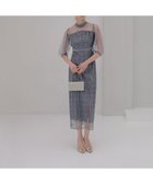 【その他のブランド/Other】のラメチェックチュールボレロIラインワンピースドレス結婚式 GRAY|ID: prp329100004649691 ipo3291000000033586565