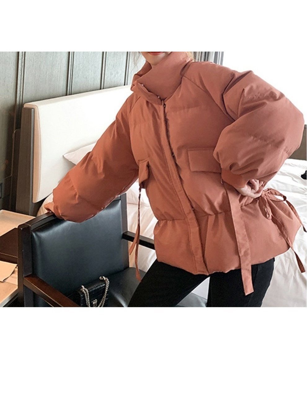 【ミニミニストア/miniministore】のジャケット フェイクダウン レディース インテリア・キッズ・メンズ・レディースファッション・服の通販 founy(ファニー) 　ファッション　Fashion　レディースファッション　Fashion for Women　アウター　Coat / Outerwear Collection　レディースジャケット・軽アウター　Jackets　ショート　Short, Short Length　ジャケット　Jacket, Outerwear　スタンド　Stand Collar, Upright Stand　バランス　Balance, Style Balance　ブルゾン　Blouson, Bomber Jacket　冬　Winter / This Winter　A/W・秋冬　Autumn/Winter　防寒　Cold Protection, Winter-Ready　テラコッタ|ID: prp329100004649702 ipo3291000000033586687