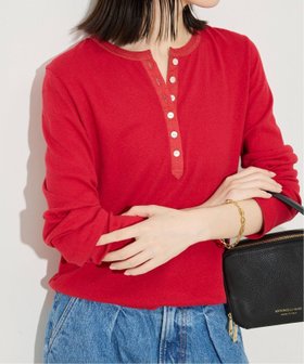【スローブ イエナ/SLOBE IENA】 スラブリブヘンリーネックロンTEE人気、トレンドファッション・服の通販 founy(ファニー) ファッション Fashion レディースファッション Fashion for Women トップス・カットソー Cut & Sew Tops ロングTシャツ・Tシャツ Longline T-Shirts & Tees 2025年 2025 2025-2026秋冬・A/W Autumn/Winter 2025–26 AW25–26 インナー Innerwear カットソー Cut and Sewn Top シンプル Simple, Minimal ジャケット Jacket, Outerwear ベスト Vest, Waistcoat A/W・秋冬 Autumn/Winter |ID:prp329100004649704