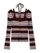 【フレイ アイディー/FRAY I.D】のリブカーデ キャミアンサンブル 人気、トレンドファッション・服の通販 founy(ファニー) ファッション Fashion レディースファッション Fashion for Women トップス・カットソー Cut & Sew Tops アンサンブルニット Knit Ensembles & Twin Sets キャミソール&ノースリーブ Camisoles & Sleeveless Tops アンサンブル Ensemble Set カーディガン Cardigan, Knitwear キャミ Camisole, Cami Top キャミソール Camisole, Spaghetti Strap Top シアー Sheer, See-Through スタイリッシュ Stylish, Fashionable トレンド Trend, Trending Now ボーダー Border, Stripe モノトーン Monotone, Black and White 夏 Summer thumbnail BRD[078]|ID: prp329100004649721 ipo3291000000033587311