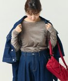 【フリークスストア/FREAK'S STORE】のシアー フロッキー クルーネック プルオーバー【限定展開】 チャコールグレー|ID: prp329100004650170 ipo3291000000033593264