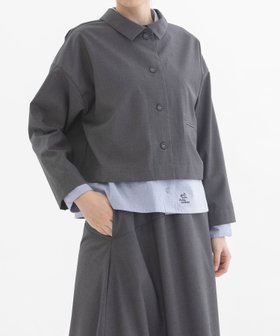 【プードゥドゥ/POU DOU DOU】のトロ2wayクロップドジャケット 人気、トレンドファッション・服の通販 founy(ファニー) ファッション Fashion レディースファッション Fashion for Women アウター Coat / Outerwear Collection レディースジャケット・軽アウター Jackets 春 Spring 秋 Autumn シンプル Simple, Minimal ジャケット Jacket, Outerwear スマート Smart, Elegant セットアップ Set-Up, Coordinated Outfit フォルム Silhouette, Form フォーマル Formal, Dressy プリーツ Pleats, Pleated リラックス Relax, Relaxed Fit ロング Long, Long-Length おすすめ Recommended / Our Picks |ID:prp329100004650239