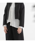 【プードゥドゥ/POU DOU DOU】のトロ2wayクロップドジャケット 人気、トレンドファッション・服の通販 founy(ファニー) ファッション Fashion レディースファッション Fashion for Women アウター Coat / Outerwear Collection レディースジャケット・軽アウター Jackets 春 Spring 秋 Autumn シンプル Simple, Minimal ジャケット Jacket, Outerwear スマート Smart, Elegant セットアップ Set-Up, Coordinated Outfit フォルム Silhouette, Form フォーマル Formal, Dressy プリーツ Pleats, Pleated リラックス Relax, Relaxed Fit ロング Long, Long-Length おすすめ Recommended / Our Picks thumbnail ブラック|ID: prp329100004650239 ipo3291000000033594088