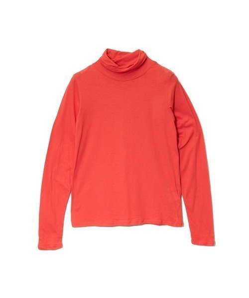 【ゴースローキャラバン/go slow caravan】のGENTIL/ジャンティー ねじれタートルネックシアーインナー (WOMENS) インテリア・キッズ・メンズ・レディースファッション・服の通販 founy(ファニー) 　ファッション　Fashion　レディースファッション　Fashion for Women　トップス・カットソー　Cut & Sew Tops　タートルネック・ハイネックトップス　Turtlenecks & High-Neck Tops　インナー　Innerwear　スウェット / スエット　Sweatshirt, Sweatwear　タートルネック　Turtleneck, High Neck　羽織　Haori, Light Jacket　レッド|ID: prp329100004650245 ipo3291000000033594142