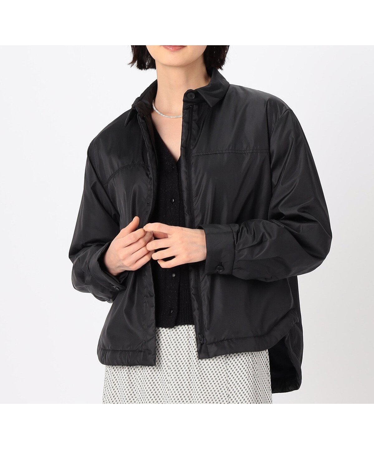 【コムサ/COMME CA】のタフタ ブルゾン インテリア・キッズ・メンズ・レディースファッション・服の通販 founy(ファニー) 　ファッション　Fashion　レディースファッション　Fashion for Women　アウター　Coat / Outerwear Collection　ブルゾンジャケット・スポーティアウター　Blouson Jackets　アクリル　Acrylic Material　インナー　Innerwear　カフス　Cuff Design　コーティング　Coating, Coated Finish　吸水　Absorbent, Quick-Dry　軽量　Lightweight, Ultra Light　ショート　Short, Short Length　スタンダード　Standard, Basic　タフタ　Taffeta, Structured Fabric　パール　Pearl, Pearl Accent　ブルゾン　Blouson, Bomber Jacket　ベーシック　Basic, Essential　メッシュ　Mesh, Net Fabric　エレガント 上品　Elegant　09:クロ×ネイビーメッシュ|ID: prp329100004650248 ipo3291000000033594295