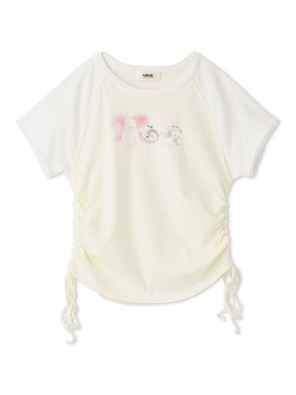 【ファーファー/FURFUR】の【Lizii Lin】ドロストデザインキャットTシャツ インテリア・キッズ・メンズ・レディースファッション・服の通販 founy(ファニー) https://founy.com/ 雑誌掲載アイテム Magazine Picks & Fashion Features ファッション雑誌 Fashion Magazines スウィート Sweet ファッション Fashion レディースファッション Fashion for Women トップス・カットソー Cut & Sew Tops シャツ・ブラウス・オフィスカジュアル Elegant Blouses & Button-Ups ロングTシャツ・Tシャツ Longline T-Shirts & Tees 6月号 June Issue, Jun. Edition トレンド Trend, Trending Now ドレープ Drape, Draping Fabric フロント Front, Front Design プリント Print, Printed Pattern 雑誌 Magazine, Fashion Magazine |ID: prp329100004650251 ipo3291000000033594458