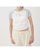 【ファーファー/FURFUR】の【Lizii Lin】ドロストデザインキャットTシャツ LBLU[081]|ID: prp329100004650251 ipo3291000000033594461