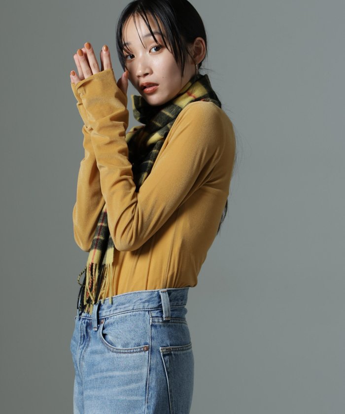 【ナノ ユニバース/nano universe】のシアーベロアロングTシャツ インテリア・キッズ・メンズ・レディースファッション・服の通販 founy(ファニー) https://founy.com/ ファッション Fashion レディースファッション Fashion for Women トップス・カットソー Cut & Sew Tops シャツ・ブラウス・オフィスカジュアル Elegant Blouses & Button-Ups ロングTシャツ・Tシャツ Longline T-Shirts & Tees ベロアトップス Velour Tops / Velvet-Look Items イエロー Yellow インナー Innerwear エレガント 上品 Elegant カットソー Cut and Sewn Top シアー Sheer, See-Through ジャケット Jacket, Outerwear デニム Denim, Jeans Material トレンド Trend, Trending Now ベロア Velour, Soft Velvet A/W・秋冬 Autumn/Winter おすすめ Recommended / Our Picks 2025年 2025 2025春夏・S/S Spring/Summer 2025 SS25 |ID: prp329100004650255 ipo3291000000033594505