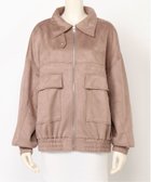 【リラクロ/relaclo】のmitis/スエードポンチフライトジャケット 人気、トレンドファッション・服の通販 founy(ファニー) ファッション Fashion レディースファッション Fashion for Women アウター Coat / Outerwear Collection レディースジャケット・軽アウター Jackets ジャケット Jacket, Outerwear ストレッチ Stretch, Stretchy Fabric フォルム Silhouette, Form A/W・秋冬 Autumn/Winter thumbnail ピンクベージュ|ID: prp329100004650266 ipo3291000000033594786