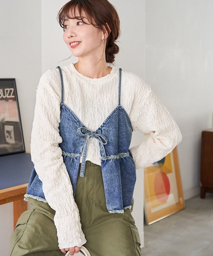 【フリークスストア/FREAK'S STORE】のカットシャーリング ポコポコ メロー デザインロングスリーブ Tシャツ【限定展開】 24AW インテリア・キッズ・メンズ・レディースファッション・服の通販 founy(ファニー) https://founy.com/ ファッション Fashion レディースファッション Fashion for Women トップス・カットソー Cut & Sew Tops シャツ・ブラウス・オフィスカジュアル Elegant Blouses & Button-Ups ロングTシャツ・Tシャツ Longline T-Shirts & Tees 2024年 2024 2024-2025秋冬・A/W Autumn/Winter 2024–25 AW24–25 冬 Winter / This Winter おすすめ Recommended / Our Picks キャミワンピース Cami Dress, Slip Dress コンパクト Compact, Small Size サロペット Overalls, Salopette シャーリング Shirring, Ruched ショート Short, Short Length ストレッチ Stretch, Stretchy Fabric スリーブ Sleeve, Long Sleeve / Short Sleeve トレンド Trend, Trending Now フィット Fit, Slim Fit フレア Flare, Flared ベスト Vest, Waistcoat ロング Long, Long-Length ワイド Wide, Wide Fit A/W・秋冬 Autumn/Winter 長袖 Long Sleeve, Full Sleeve |ID: prp329100004650270 ipo3291000000033594843