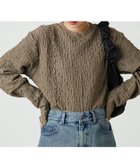 【フリークスストア/FREAK'S STORE】のカットシャーリング ポコポコ メロー デザインロングスリーブ Tシャツ【限定展開】 24AW ブラウン|ID: prp329100004650270 ipo3291000000033594848