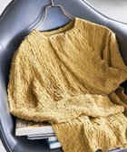 【フリークスストア/FREAK'S STORE】のカットシャーリング ポコポコ メロー デザインロングスリーブ Tシャツ【限定展開】 24AW マスタード|ID: prp329100004650270 ipo3291000000033594850