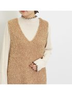 【サマンサモスモス/Samansa Mos2】のファンシーヤーンVネックベスト 人気、トレンドファッション・服の通販 founy(ファニー) ファッション Fashion レディースファッション Fashion for Women アウター Coat / Outerwear Collection トップス・カットソー Cut & Sew Tops ベスト&ジレ / 重ね着スタイル Vests & Gilets Vネックトップス V-Neck Tops / V-Cut Neckline Shirts スリット Slit, Slit Detail ベスト Vest, Waistcoat thumbnail ベージュ|ID: prp329100004650274 ipo3291000000033594897