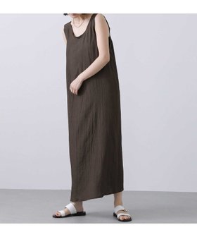 【グレディブリリアン/Gready Brilliant】のAceタフタノースリーブワンピース 人気、トレンドファッション・服の通販 founy(ファニー) ファッション Fashion レディースファッション Fashion for Women ワンピース Dresses シルク Silk, 100% Silk タフタ Taffeta, Structured Fabric タンク Tank Top, Sleeveless Top デニム Denim, Jeans Material ワッシャー Washer, Crinkled Finish エレガント 上品 Elegant |ID:prp329100004650279