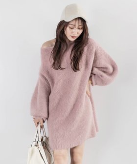 【ランダ/RANDA】の【選べる丈感】ルーズフィットミニニットワンピース 人気、トレンドファッション・服の通販 founy(ファニー) ファッション Fashion レディースファッション Fashion for Women ワンピース Dresses ニットワンピース Knit Dresses おすすめ Recommended / Our Picks イエロー Yellow ショルダー Shoulder, Shoulder Strap ベーシック Basic, Essential ロング Long, Long-Length 今季 This Season, Current Season 定番 Standard, Basic Item |ID:prp329100004650313