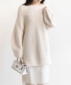 【ランダ/RANDA】の【選べる丈感】ルーズフィットミニニットワンピース IVORY|ID: prp329100004650313 ipo3291000000033595798