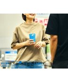 【フリークスストア/FREAK'S STORE】のローソン×FREAK S STORE リラックスフィット ラッシュガード クルーネックTシャツ 24SS ベージュ|ID: prp329100004650317 ipo3291000000033595836