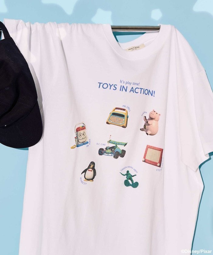 【フリークスストア/FREAK'S STORE】の【TOYSTORY】 TOYS フロントプリント Tシャツ/ トイ・ストーリー 25SS インテリア・キッズ・メンズ・レディースファッション・服の通販 founy(ファニー) https://founy.com/ ファッション Fashion レディースファッション Fashion for Women トップス・カットソー Cut & Sew Tops シャツ・ブラウス・オフィスカジュアル Elegant Blouses & Button-Ups ロングTシャツ・Tシャツ Longline T-Shirts & Tees 2025年 2025 2025春夏・S/S Spring/Summer 2025 SS25 キャラクター Character, Licensed Characters フロント Front, Front Design プリント Print, Printed Pattern 夏 Summer S/S・春夏 SS, Spring/Summer, Warm Season |ID: prp329100004650330 ipo3291000000033595918