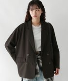 【レイジブルー/RAGEBLUE】のグランパダブルテーラードジャケット/セットアップ対応 人気、トレンドファッション・服の通販 founy(ファニー) ファッション Fashion レディースファッション Fashion for Women アウター Coat / Outerwear Collection レディースジャケット・軽アウター Jackets テーラードジャケット / 通勤・きれいめスタイル Tailored Jackets & Blazers インナー Innerwear ショート Short, Short Length シンプル Simple, Minimal スラックス Slacks, Dress Pants セットアップ Set-Up, Coordinated Outfit デニム Denim, Jeans Material トレンド Trend, Trending Now フレア Flare, Flared ベーシック Basic, Essential ミュール Mule, Backless Shoes メガネ Glasses, Eyewear レース Lace, Lace Fabric ロング Long, Long-Length おすすめ Recommended / Our Picks thumbnail ダークブラウン58|ID: prp329100004650343 ipo3291000000033596069