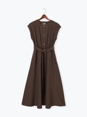 【テチチ/Te chichi】のリネンライクウエストマークワンピース 人気、トレンドファッション・服の通販 founy(ファニー) ファッション Fashion レディースファッション Fashion for Women ワンピース Dresses スリーブ Sleeve, Long Sleeve / Short Sleeve フレンチ French, French Style |ID:prp329100004650356