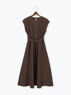 【テチチ/Te chichi】のリネンライクウエストマークワンピース 人気、トレンドファッション・服の通販 founy(ファニー) ファッション Fashion レディースファッション Fashion for Women ワンピース Dresses スリーブ Sleeve, Long Sleeve / Short Sleeve フレンチ French, French Style thumbnail ブラウン|ID: prp329100004650356 ipo3291000000033596212