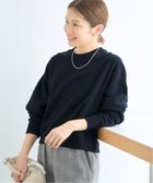 【イエナ/IENA】の《追加4》コットン裏毛クロップドプルオーバー ネイビー|ID: prp329100004650358 ipo3291000000033596230
