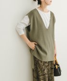 【アイテムズアーバンリサーチ/ITEMS URBAN RESEARCH】のロングTシャツ*ニットベストセット KHK|ID: prp329100004650435 ipo3291000000033596692
