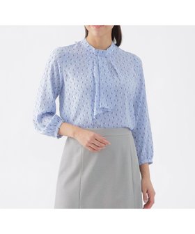 【トランスワーク/TRANS WORK】の【ウォッシャブル】【セットアップ対応】スピリットジオメプリントブラウス 人気、トレンドファッション・服の通販 founy(ファニー) ファッション Fashion レディースファッション Fashion for Women トップス・カットソー Cut & Sew Tops シャツ・ブラウス・オフィスカジュアル Elegant Blouses & Button-Ups インナー Innerwear ウォッシャブル Machine Washable エレガント 上品 Elegant ジャケット Jacket, Outerwear セットアップ Set-Up, Coordinated Outfit プリント Print, Printed Pattern 春 Spring |ID:prp329100004650469