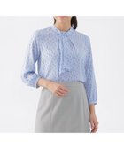 【トランスワーク/TRANS WORK】の【ウォッシャブル】【セットアップ対応】スピリットジオメプリントブラウス 人気、トレンドファッション・服の通販 founy(ファニー) ファッション Fashion レディースファッション Fashion for Women トップス・カットソー Cut & Sew Tops シャツ・ブラウス・オフィスカジュアル Elegant Blouses & Button-Ups インナー Innerwear ウォッシャブル Machine Washable エレガント 上品 Elegant ジャケット Jacket, Outerwear セットアップ Set-Up, Coordinated Outfit プリント Print, Printed Pattern 春 Spring thumbnail ブルー|ID: prp329100004650469 ipo3291000000033596901
