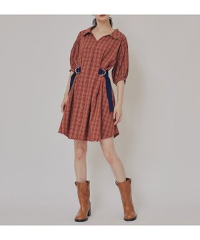 【レディアゼル/REDYAZEL】のチェックバイカラーウエストベルトシャツワンピース 人気、トレンドファッション・服の通販 founy(ファニー) ファッション Fashion レディースファッション Fashion for Women ワンピース Dresses シャツワンピース / 1枚で着映えコーデ Shirt Dresses ベルト&ウエストマーク Belts & Waist Accessories おすすめ Recommended / Our Picks ジャケット Jacket, Outerwear バランス Balance, Style Balance ロング Long, Long-Length 秋 Autumn |ID:prp329100004650471