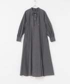 【アーバンリサーチ ロッソ/URBAN RESEARCH ROSSO】のF by ROSSO チェックリボンシャツワンピース 人気、トレンドファッション・服の通販 founy(ファニー) ファッション Fashion レディースファッション Fashion for Women ワンピース Dresses シャツワンピース / 1枚で着映えコーデ Shirt Dresses 2025年 2025 2025-2026秋冬・A/W Autumn/Winter 2025–26 AW25–26 冬 Winter / This Winter おすすめ Recommended / Our Picks カーディガン Cardigan, Knitwear ジャケット Jacket, Outerwear チェック Check, Plaid, Tartan フロント Front, Front Design リラックス Relax, Relaxed Fit エレガント 上品 Elegant A/W・秋冬 Autumn/Winter thumbnail ネイビー|ID: prp329100004650474 ipo3291000000033596960