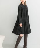 【アーバンリサーチ ロッソ/URBAN RESEARCH ROSSO】のシャドーチェックミニワンピース 人気、トレンドファッション・服の通販 founy(ファニー) ファッション Fashion レディースファッション Fashion for Women ワンピース Dresses 2025年 2025 2025-2026秋冬・A/W Autumn/Winter 2025–26 AW25–26 冬 Winter / This Winter シャドー Shadow, Subtle Pattern チェック Check, Plaid, Tartan フェミニン Feminine, Girly ロング Long, Long-Length エレガント 上品 Elegant A/W・秋冬 Autumn/Winter thumbnail BLACK|ID: prp329100004650476 ipo3291000000033596976