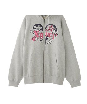 【エックスガール/X-girl】のTRIBAL HEART ZIP UP SWEAT HOODIE X-girl 人気、トレンドファッション・服の通販 founy(ファニー) ファッション Fashion レディースファッション Fashion for Women トップス・カットソー Cut & Sew Tops レディースパーカー・カジュアルフーディー Casual Hoodies & Sweatshirts スウェット・クルーネックトップス Sweatshirts & Crewnecks / Relaxed Fit Sweat Tops おすすめ Recommended / Our Picks カーゴパンツ Cargo Pants, Utility Pants コンパクト Compact, Small Size サテン Satin, Glossy Fabric スウェット / スエット Sweatshirt, Sweatwear デニム Denim, Jeans Material パッチ Patch, Appliqué ロング Long, Long-Length 今季 This Season, Current Season 定番 Standard, Basic Item 旅行 Travel A/W・秋冬 Autumn/Winter 長袖 Long Sleeve, Full Sleeve |ID:prp329100004650489