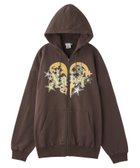 【エックスガール/X-girl】のTRIBAL HEART ZIP UP SWEAT HOODIE X-girl 人気、トレンドファッション・服の通販 founy(ファニー) ファッション Fashion レディースファッション Fashion for Women トップス・カットソー Cut & Sew Tops レディースパーカー・カジュアルフーディー Casual Hoodies & Sweatshirts スウェット・クルーネックトップス Sweatshirts & Crewnecks / Relaxed Fit Sweat Tops おすすめ Recommended / Our Picks カーゴパンツ Cargo Pants, Utility Pants コンパクト Compact, Small Size サテン Satin, Glossy Fabric スウェット / スエット Sweatshirt, Sweatwear デニム Denim, Jeans Material パッチ Patch, Appliqué ロング Long, Long-Length 今季 This Season, Current Season 定番 Standard, Basic Item 旅行 Travel A/W・秋冬 Autumn/Winter 長袖 Long Sleeve, Full Sleeve thumbnail BROWN|ID: prp329100004650489 ipo3291000000033597125
