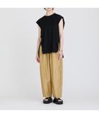 【ハウス オブ ロータス/HOUSE OF LOTUS】のジャージラウンドヘムプルオーバー ブラック|ID: prp329100004650513 ipo3291000000033597421