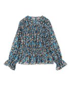 【トゥモローランド/TOMORROWLAND】のコットンプリント シャーリングブラウス 人気、トレンドファッション・服の通販 founy(ファニー) ファッション Fashion レディースファッション Fashion for Women トップス・カットソー Cut & Sew Tops シャツ・ブラウス・オフィスカジュアル Elegant Blouses & Button-Ups コンパクト Compact, Small Size シャーリング Shirring, Ruched ジョーゼット Georgette, Semi-Sheer Fabric スリーブ Sleeve, Long Sleeve / Short Sleeve フェミニン Feminine, Girly フレア Flare, Flared プリント Print, Printed Pattern ペプラム Peplum, Flared Hem ランダム Random, Irregular ワイド Wide, Wide Fit thumbnail 62 ライトブルー系|ID: prp329100004650538 ipo3291000000033597897