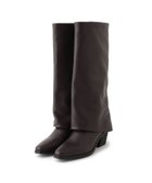 【サロン アダム エ ロペ/SALON adam et rope'】の【REMME(レメ)】カバーロングブーツ 人気、トレンドファッション・服の通販 founy(ファニー) ファッション Fashion レディースファッション Fashion for Women thumbnail ダークブラウン(20)|ID: prp329100004650570 ipo3291000000033598542
