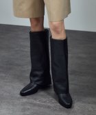 【サロン アダム エ ロペ/SALON adam et rope'】の【REMME(レメ)】カバーロングブーツ 人気、トレンドファッション・服の通販 founy(ファニー) ファッション Fashion レディースファッション Fashion for Women thumbnail ブラック(01)|ID: prp329100004650570 ipo3291000000033598543