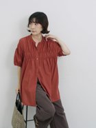 【サマンサモスモス/Samansa Mos2】のシャーリングチュニック 人気、トレンドファッション・服の通販 founy(ファニー) ファッション Fashion レディースファッション Fashion for Women トップス・カットソー Cut & Sew Tops シャーリング Shirring, Ruched シンプル Simple, Minimal スリーブ Sleeve, Long Sleeve / Short Sleeve チュニック Tunic, Long Top ドレープ Drape, Draping Fabric thumbnail シュアカ|ID: prp329100004650580 ipo3291000000033598731