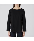 【ブルーレーベル クレストブリッジ/BLUE LABEL CRESTBRIDGE】の【一部店舗限定】コットンシルケットスムースプルオーバー ブラック|ID: prp329100004650591 ipo3291000000033598869