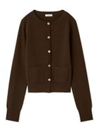 【フレイ アイディー/FRAY I.D】のロゴ刺繍ポケットネックカーディガン/ウォッシャブル 人気、トレンドファッション・服の通販 founy(ファニー) ファッション Fashion レディースファッション Fashion for Women トップス・カットソー Cut & Sew Tops カーディガン・羽織り Layered Style Cardigans アンサンブル Ensemble Set インナー Innerwear ウォッシャブル Machine Washable 秋 Autumn カーディガン Cardigan, Knitwear クラシカル Classical, Vintage-Inspired コンパクト Compact, Small Size シンプル Simple, Minimal スマート Smart, Elegant 定番 Standard, Basic Item バランス Balance, Style Balance ポケット Pocket, Pocket Detail メタル Metal, Metal Parts モダン Modern, Contemporary ロング Long, Long-Length おすすめ Recommended / Our Picks エレガント 上品 Elegant thumbnail BRW[058]|ID: prp329100004650637 ipo3291000000033599613
