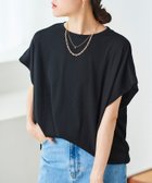 【ルクールブラン/le.coeur blanc】の《WEB限定アイテム》ランダムリブショルダータックプルオーバー ブラック|ID: prp329100004650663 ipo3291000000033599879
