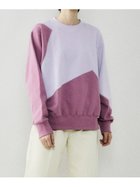 【コンバーストウキョウ/CONVERSE TOKYO】のスターカッティングスウェット 人気、トレンドファッション・服の通販 founy(ファニー) ファッション Fashion レディースファッション Fashion for Women トップス・カットソー Cut & Sew Tops レディースパーカー・カジュアルフーディー Casual Hoodies & Sweatshirts スウェット・クルーネックトップス Sweatshirts & Crewnecks / Relaxed Fit Sweat Tops インナー Innerwear カッティング Cutting Detail トレーナー Sweatshirt, Trainer thumbnail パープル|ID: prp329100004650665 ipo3291000000033599890