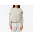 【ラコステ/LACOSTE】のクロップド丈 オーバーサイズクルーネックスウェット トレーナー 人気、トレンドファッション・服の通販 founy(ファニー) ファッション Fashion レディースファッション Fashion for Women トップス・カットソー Cut & Sew Tops レディースパーカー・カジュアルフーディー Casual Hoodies & Sweatshirts スウェット・クルーネックトップス Sweatshirts & Crewnecks / Relaxed Fit Sweat Tops クロップド Cropped, Short Length シンプル Simple, Minimal スウェット / スエット Sweatshirt, Sweatwear セットアップ Set-Up, Coordinated Outfit トレーナー Sweatshirt, Trainer ラバー Rubber, Rubber Sole ワイド Wide, Wide Fit thumbnail サンドベージュ|ID: prp329100004650666 ipo3291000000033599901