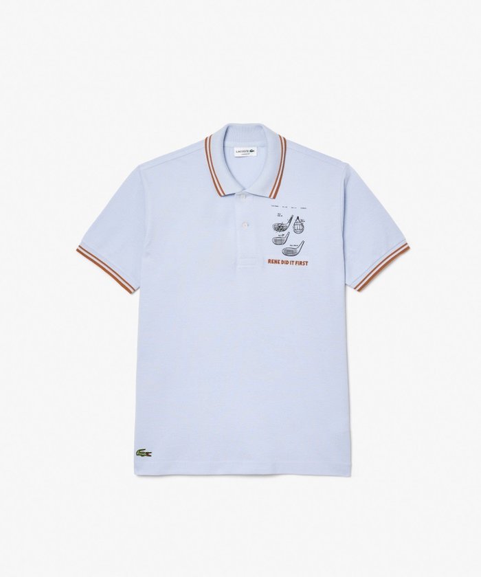 【ラコステ/LACOSTE】のオーガニックコットン 鹿の子 RENE DID IT FIRSTポロシャツ インテリア・キッズ・メンズ・レディースファッション・服の通販 founy(ファニー) https://founy.com/ ファッション Fashion レディースファッション Fashion for Women トップス・カットソー Cut & Sew Tops シャツ・ブラウス・オフィスカジュアル Elegant Blouses & Button-Ups ポロシャツ・きれいめカジュアル Smart-Casual Polo Tops グラフィック Graphic, Graphic Design ポロシャツ Polo Shirt, Collared Tee メンズ Men's, Menswear 人気 Popular, Best Seller 鹿の子 Piqué, Kanoko Fabric |ID: prp329100004650703 ipo3291000000033600229