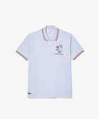 【ラコステ/LACOSTE】のオーガニックコットン 鹿の子 RENE DID IT FIRSTポロシャツ ライトブルー|ID: prp329100004650703 ipo3291000000033600230